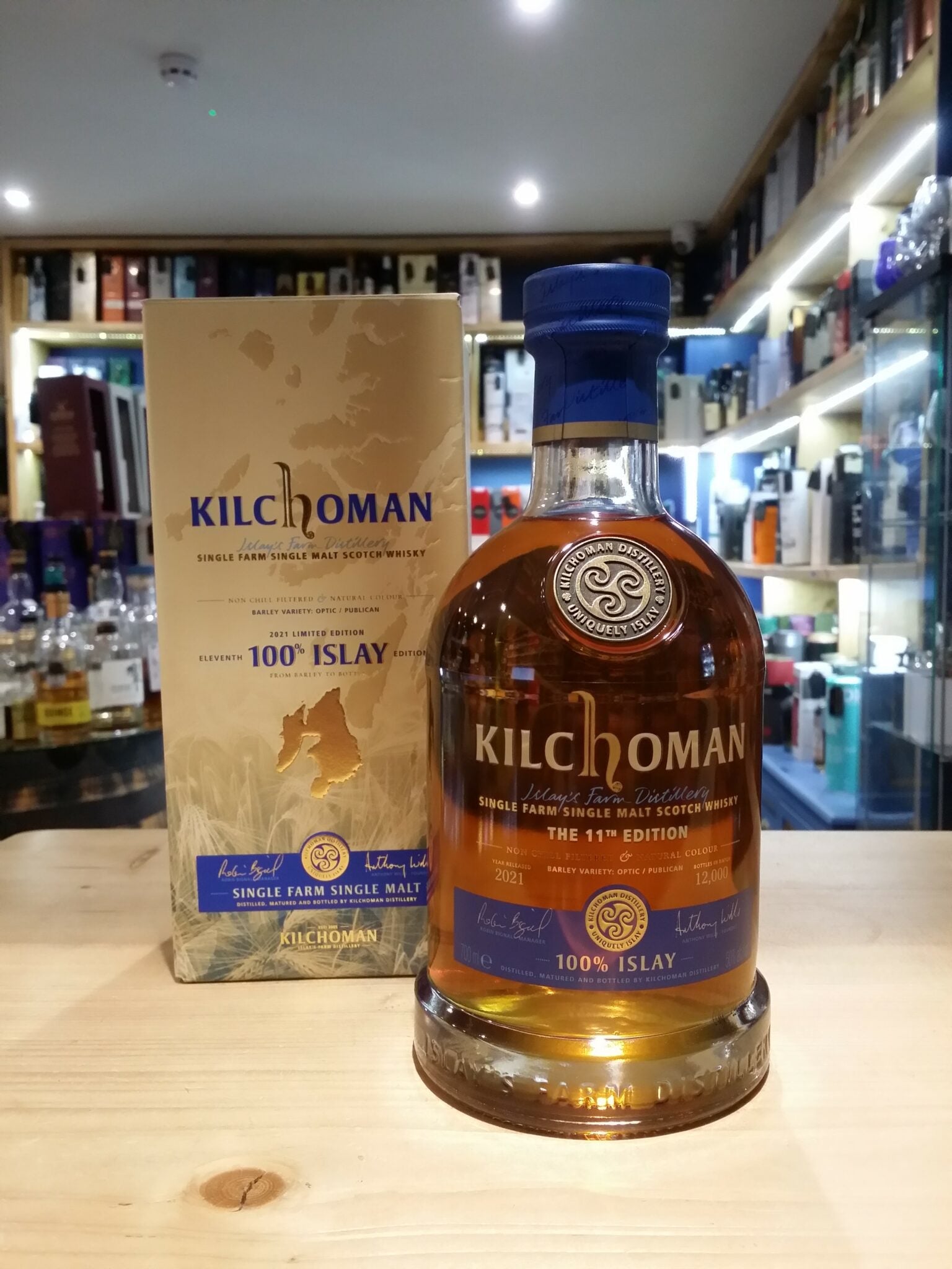 Kilchoman 100% Islay 11th edition 2021 70cl 50% - Just Wines 