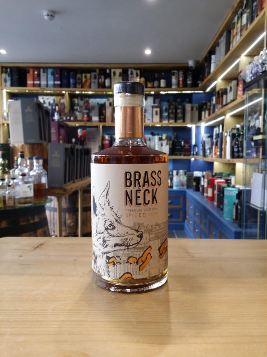 Brass Neck Scottish Spiced Rum 70cl 40% - Just Wines 