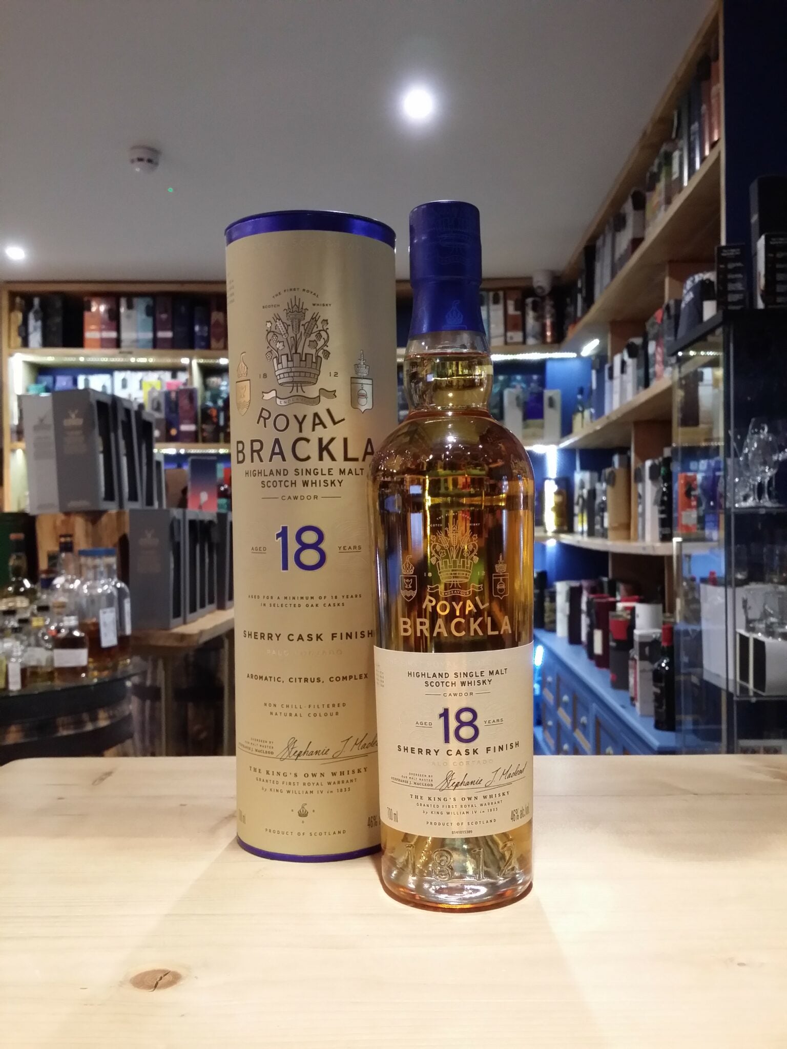 Royal Brackla 18 year old 70cl 46% - Just Wines