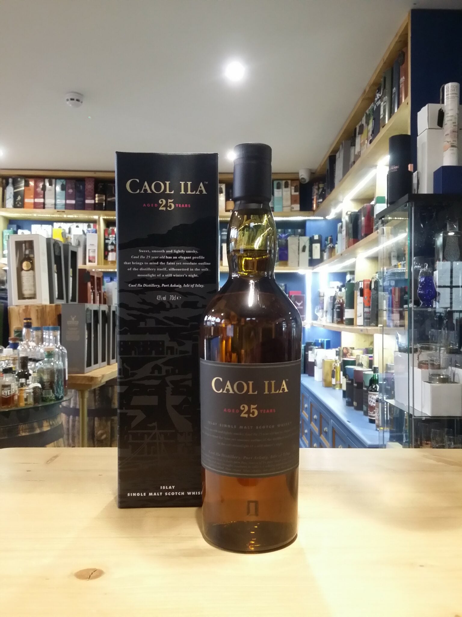 Caol Ila 25 year old 70cl 43% - Just Wines