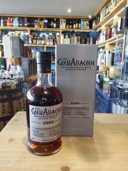 GlenAllachie Single Cask PX Puncheon 1989 Aged 32 Years 70cl 55.8% - Just Wines 