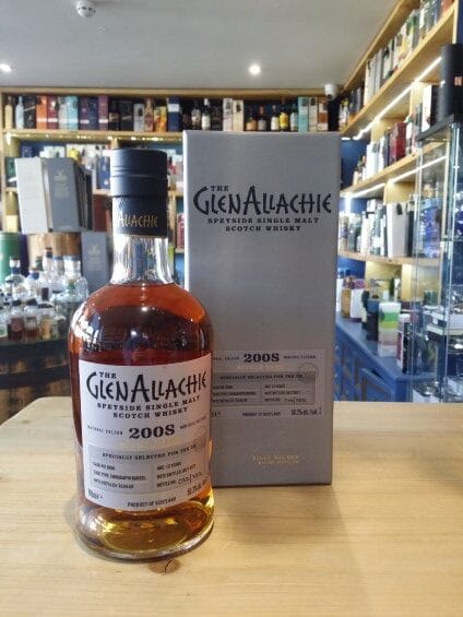 GlenAllachie Single Cask Chinquapin Barrel 2008 Aged 13 Years (Cask 6896) 70cl 58.3% - Just Wines 