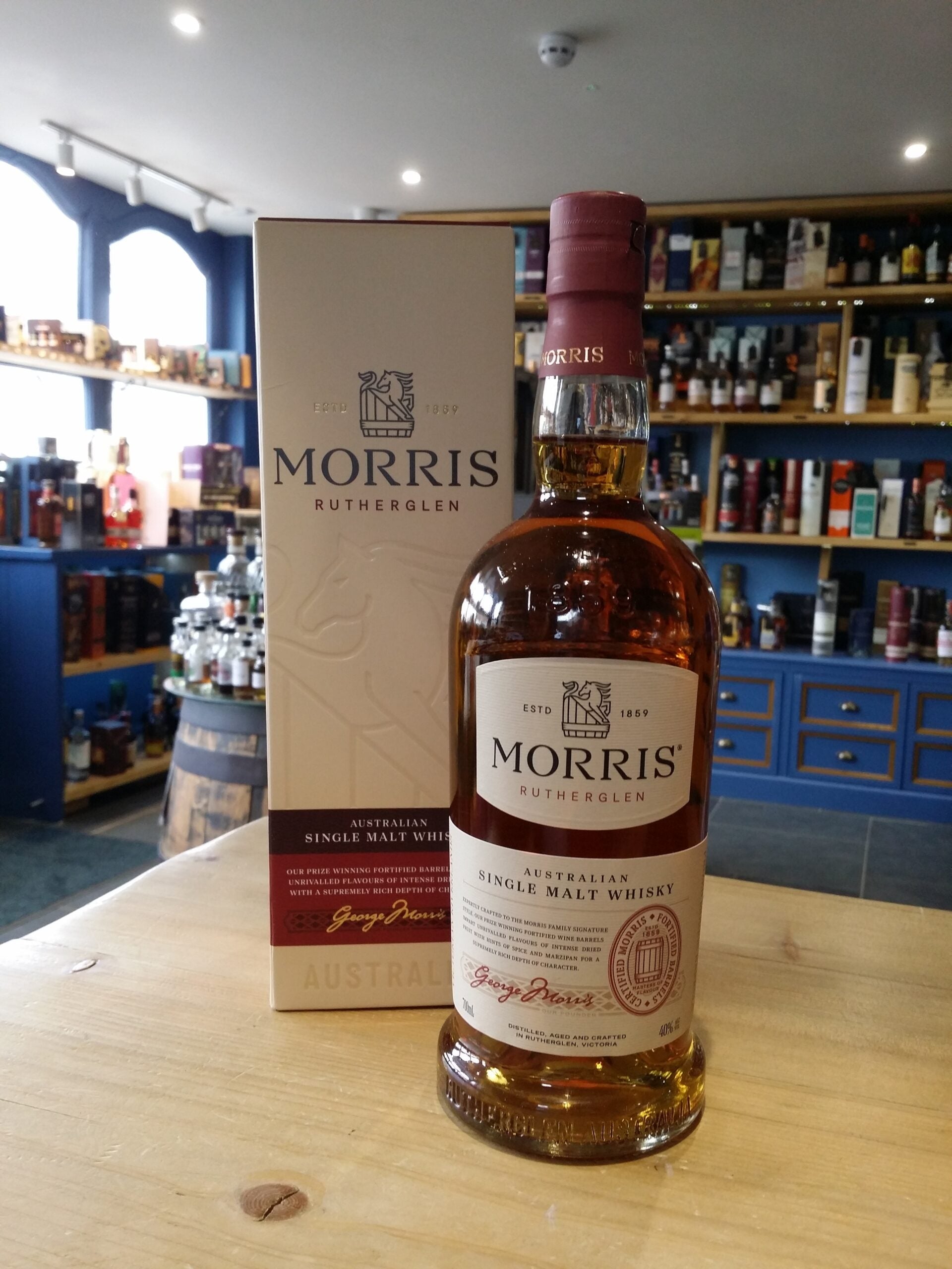 Morris Australian Single Malt Whisky Signature 70cl 40% - Just Wines 