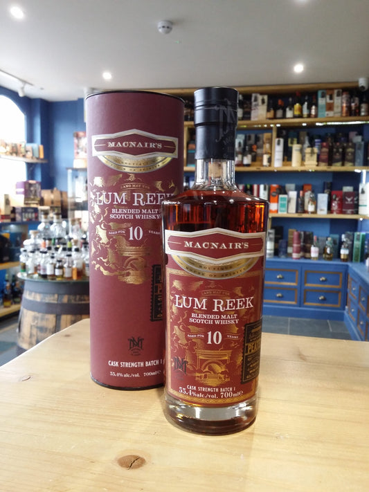 MacNair's Lum Reek Aged 10 Years Batch 1 70cl 55.4% - Just Wines