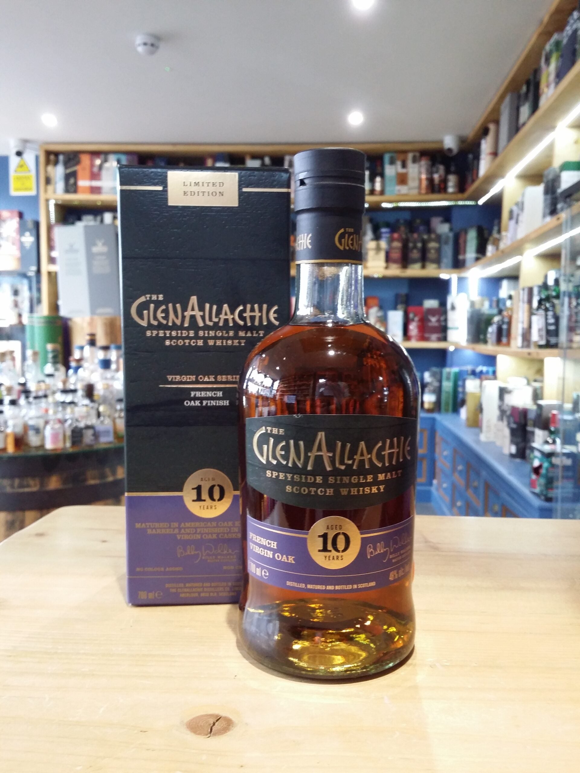 GlenAllachie Aged 10 Years French Oak Finish 70cl 48% - Just Wines 