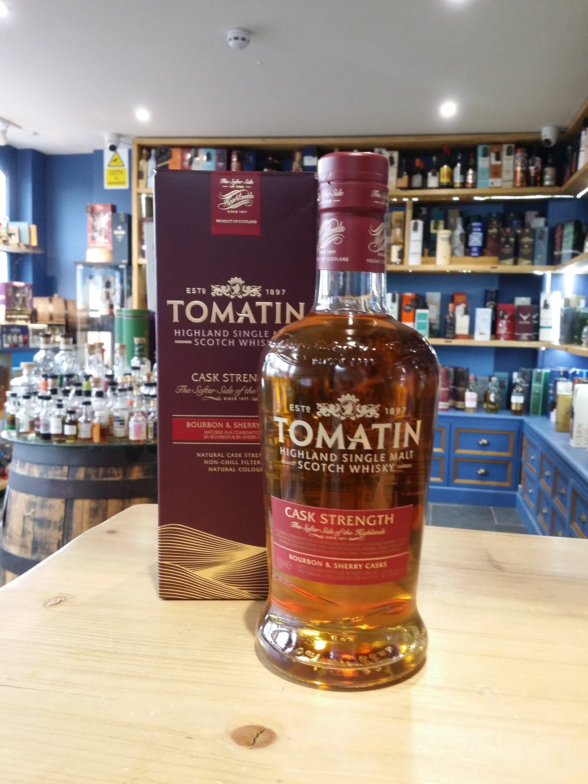 Tomatin Cask Strength - Bourbon & Sherry Casks 70cl 57.5% - Just Wines 