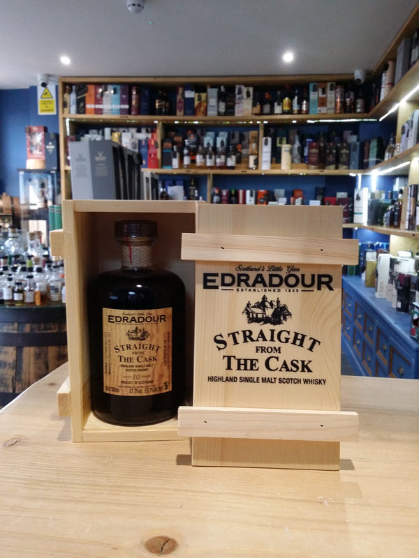 Edradour Straight from The Cask Aged 10 Years (Cask 371) 57.7% 6x50cl - Just Wines 
