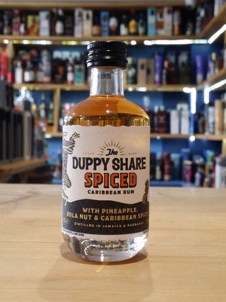 Duppy Share Spiced Caribbean Rum 37.5% 12x5cl - Just Wines 