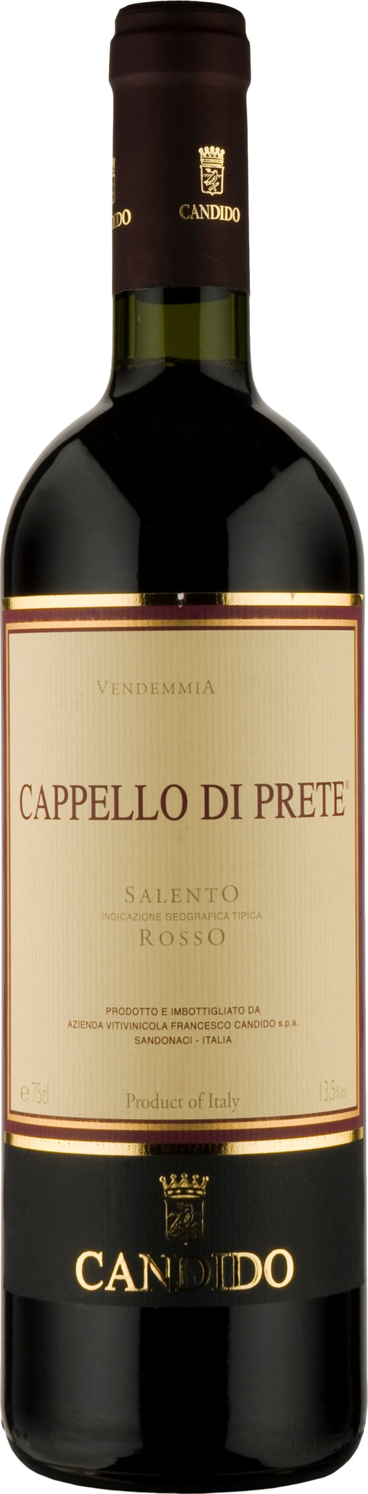 Francesco Candido Cappello di Prete, Rosso del Salento 2020 75cl - Just Wines 