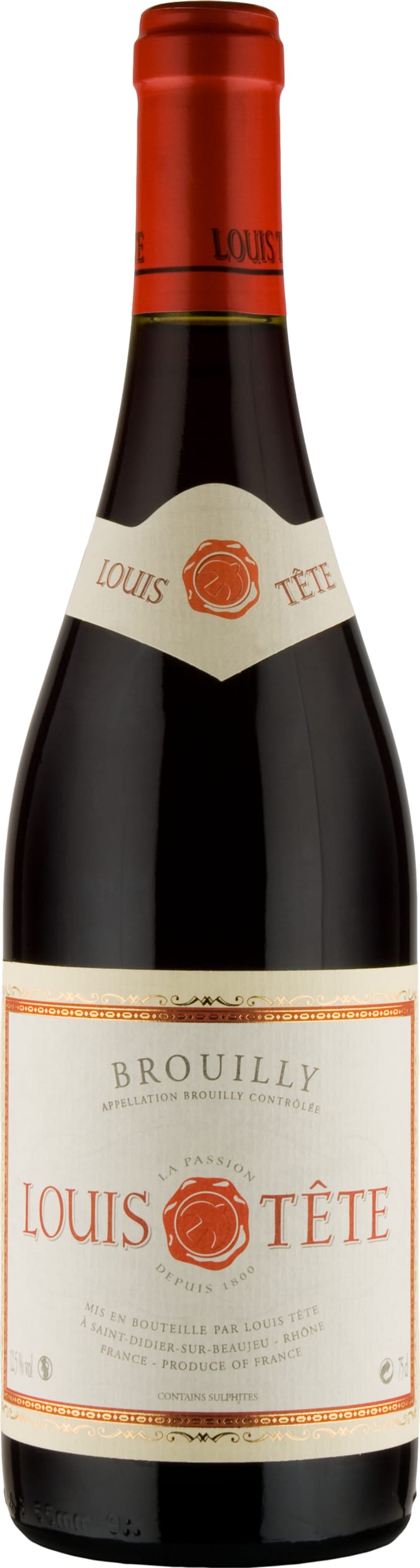 Louis Tete Brouilly 2023 75cl - Buy Louis Tete Wines from GREAT WINES DIRECT wine shop