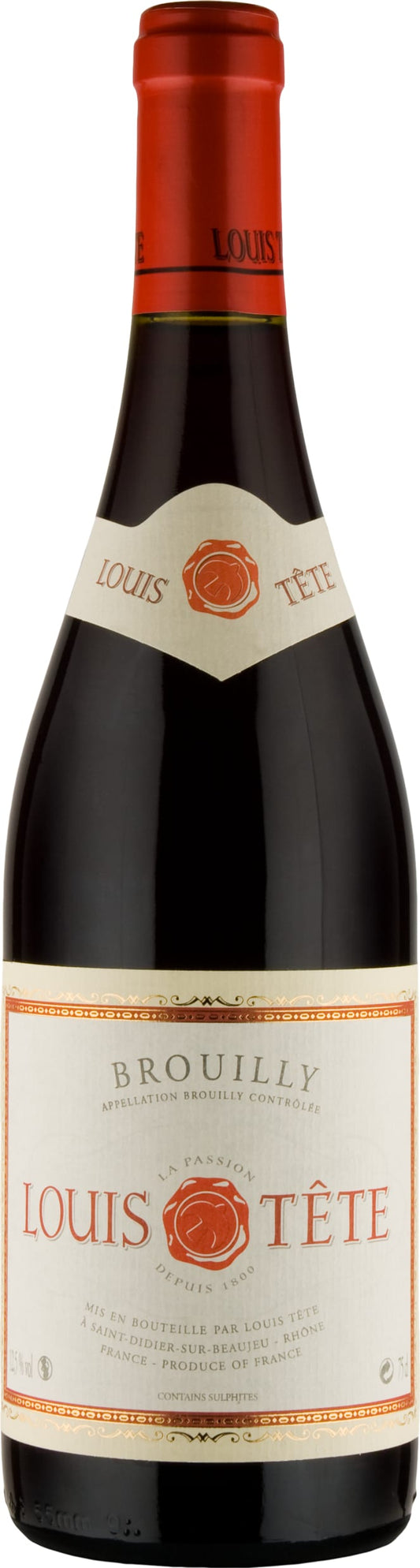 Louis Tete Brouilly 2023 75cl - Buy Louis Tete Wines from GREAT WINES DIRECT wine shop