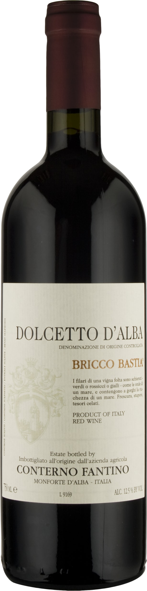 Conterno Fantino Dolcetto d'Alba DOC, Bricco Bastia 2023 75cl - Buy Conterno Fantino Wines from GREAT WINES DIRECT wine shop