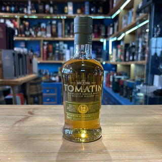 Tomatin 12 Year Old Single Malt Whisky 43% 12x20cl - Just Wines 