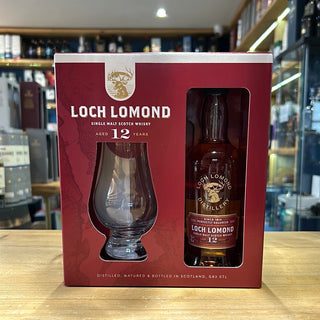 Loch Lomond 12 Year Old Glass 46% 12x20cl - Just Wines 