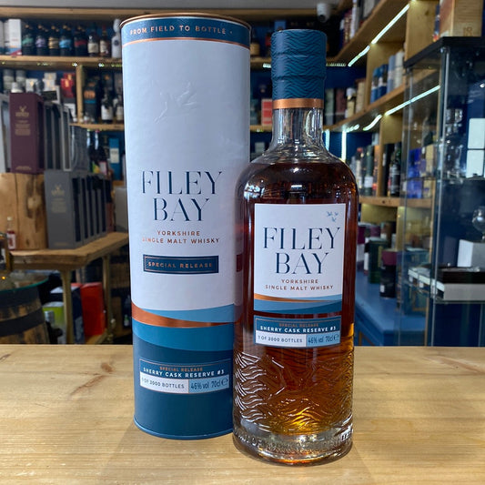 Filey Bay Sherry Cask Reserve #3 70cl 46% - Just Wines 