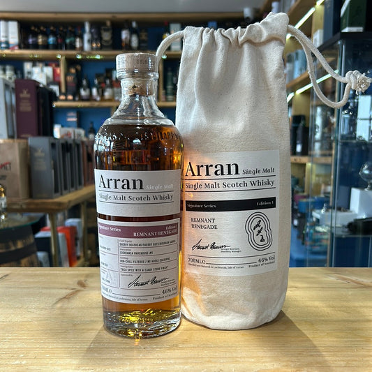 Arran Signature Series Edition 1 Remnant Renegade 70cl 46% - Just Wines 