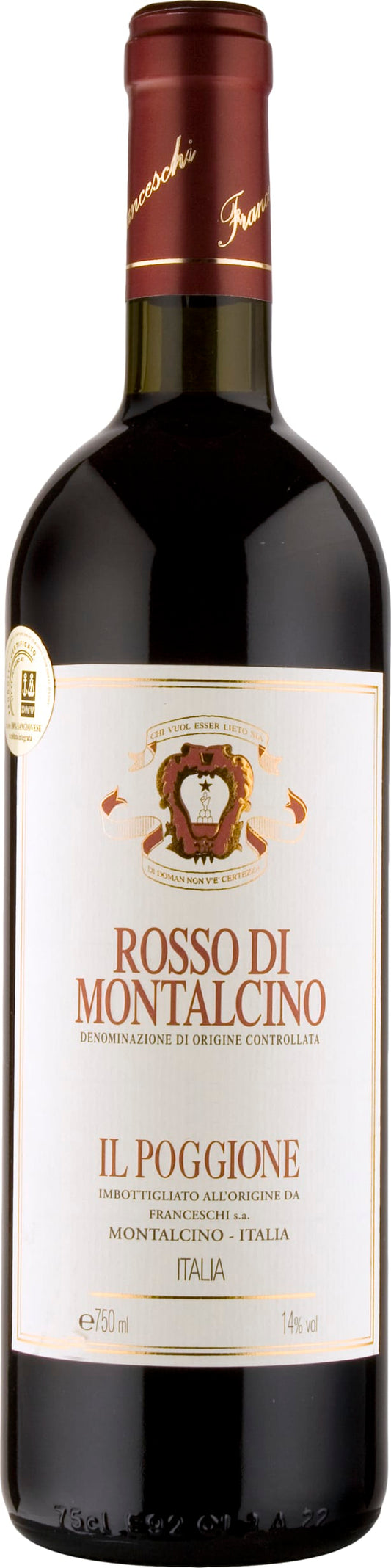 Il Poggione Rosso di Montalcino 2022 75cl - Buy Il Poggione Wines from GREAT WINES DIRECT wine shop