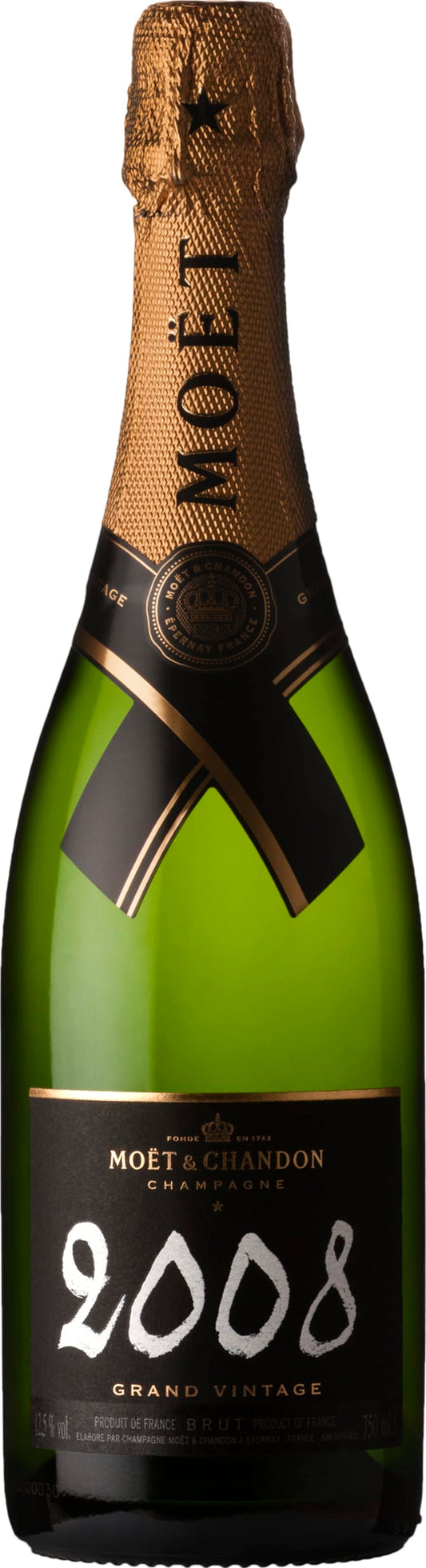 Moet and Chandon Champagne Grand Vintage 2015 75cl - Buy Moet and Chandon Wines from GREAT WINES DIRECT wine shop