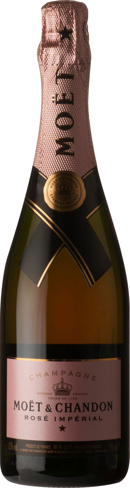 Moet and Chandon Champagne Rose Imperial 75cl NV - Just Wines 