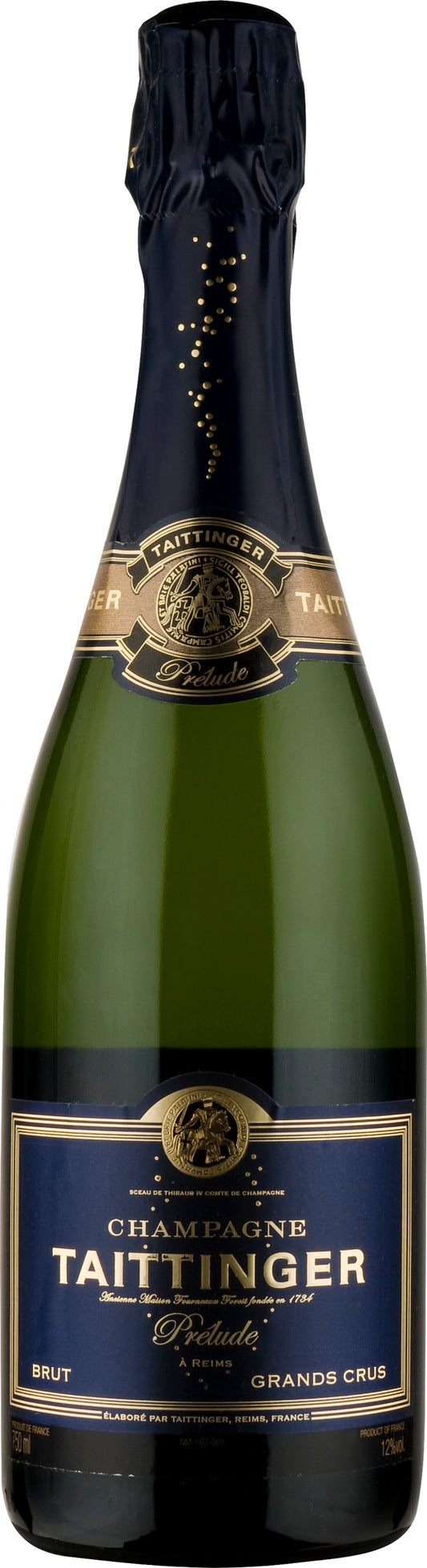 Taittinger Champagne Prelude Grand Cru 75cl NV - Just Wines 