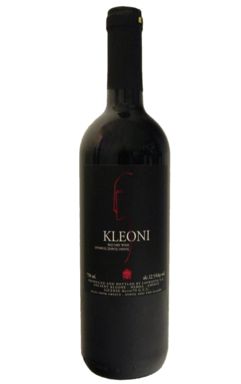 Kleoni Red Dry Wine  Lafkiotis  6X75cl - Just Wines