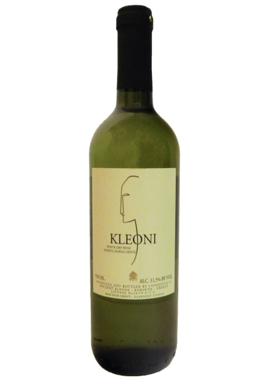 Kleoni White Dry Wine  Lafkiotis  6X75cl - Just Wines