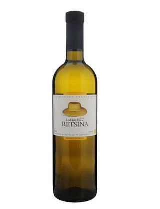 Retsina White Wine 750ml Lafkiotis 6x750ml - Just Wines 