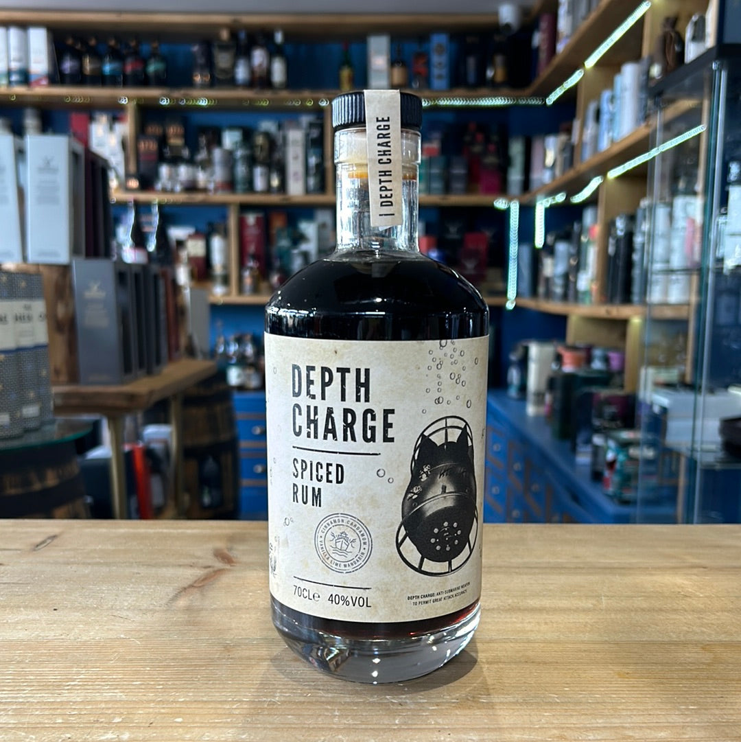 Depth Charge Spcied Rum 70cl 40% - Just Wines 