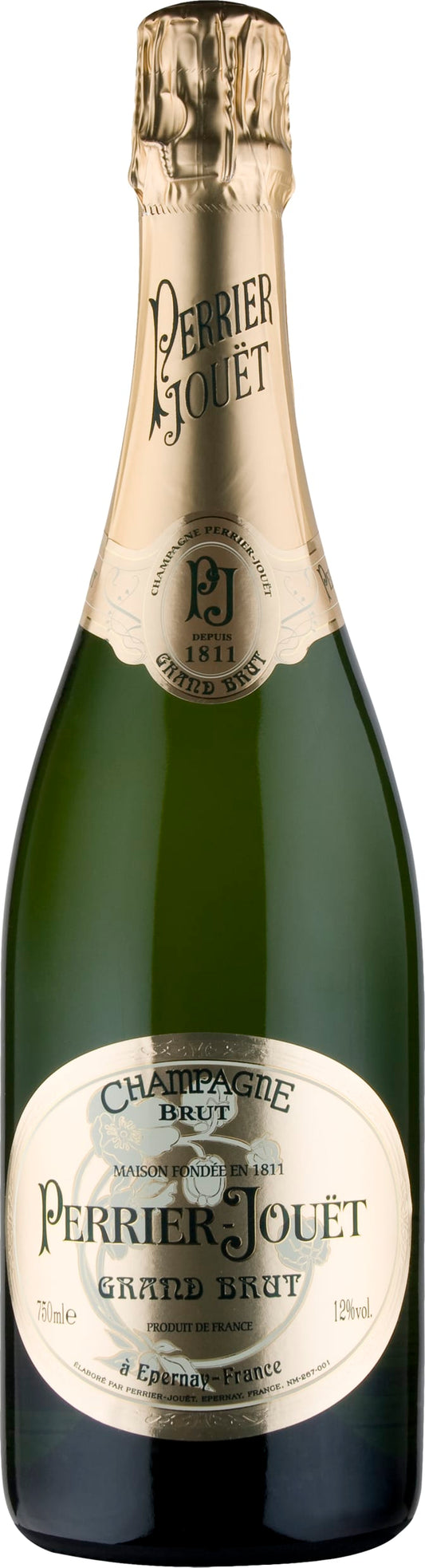 Perrier-Jouet Champagne Grand Brut 75cl NV - Just Wines 