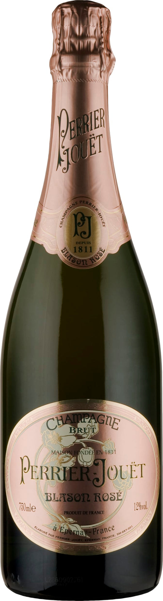 Perrier-Jouet Champagne Blason Rose Brut 75cl NV - Just Wines 