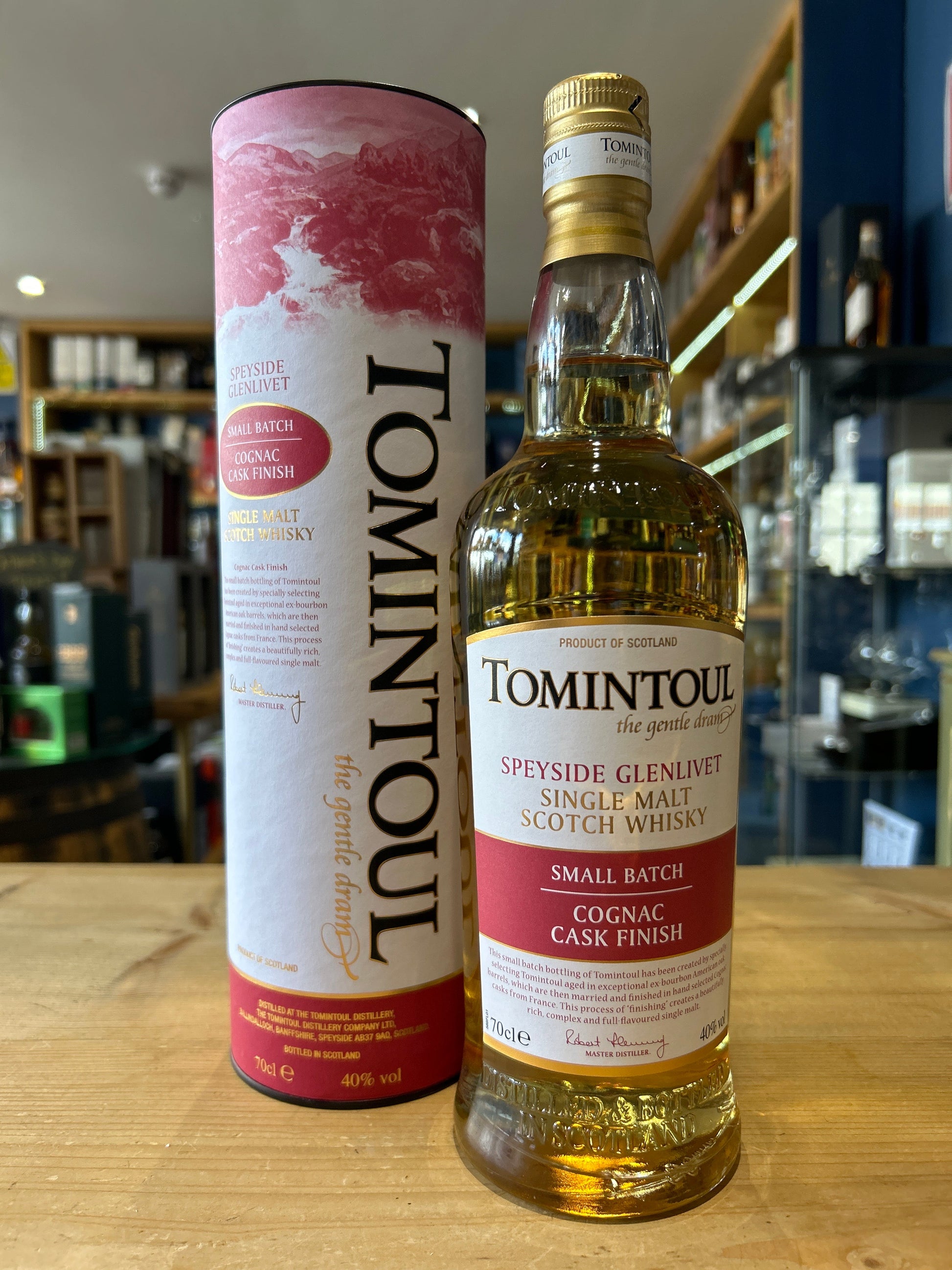 Tomintoul Small Batch Cognac Cask Finish 70cl 40% - Just Wines