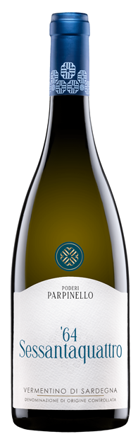 Poderi Parpinello 'Sessantaquattro', Sardinia, Vermentino 2023 75cl - Buy Poderi Parpinello Wines from GREAT WINES DIRECT wine shop