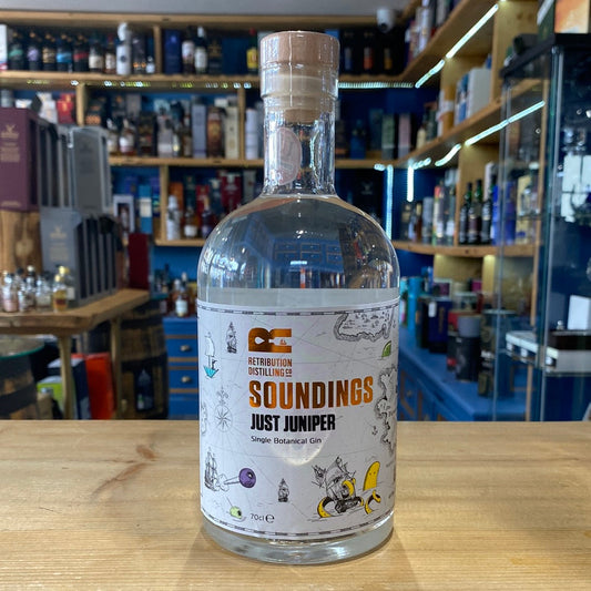 Retribution Distilling Co. Soundings Just Juniper Gin 70cl 44% - Just Wines 