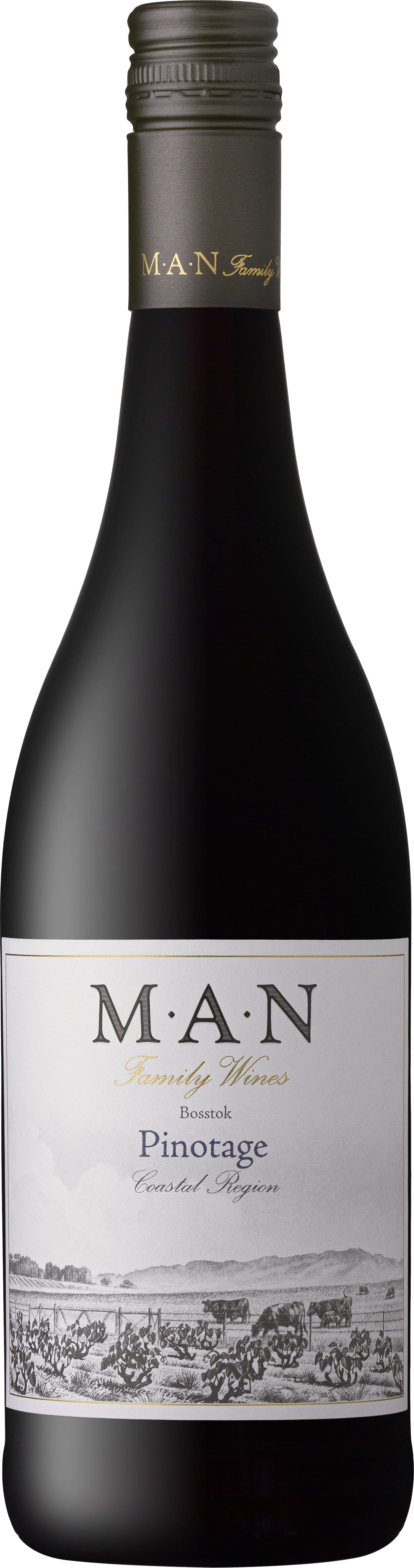 MAN Family Wines Bosstok Pinotage 2021 75cl - Just Wines 