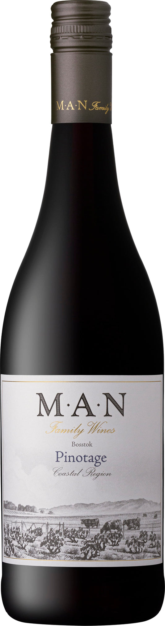 MAN Family Wines Bosstok Pinotage 2021 75cl - Buy MAN Family Wines Wines from GREAT WINES DIRECT wine shop