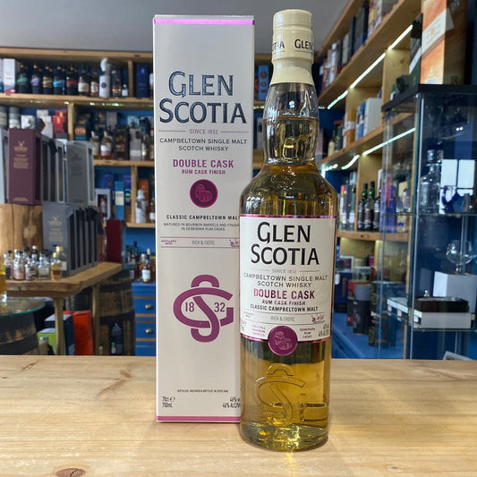 Glen Scotia Double Cask Rum Cask Finish 70cl 46% - Just Wines