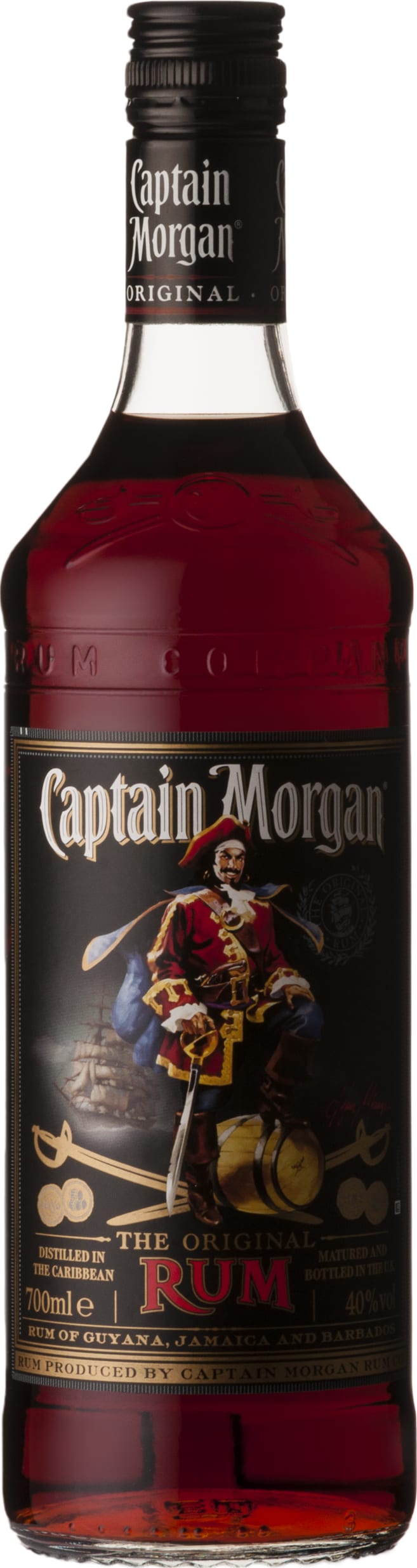 Captain Morgan Dark Rum 70cl NV - Just Wines 