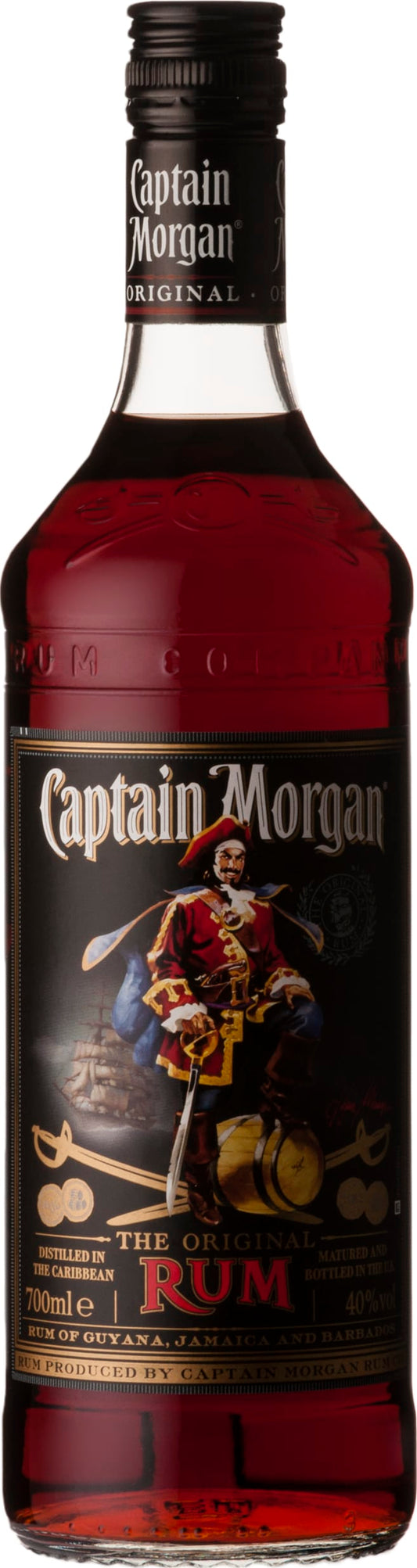 Captain Morgan Dark Rum 70cl NV - Just Wines 