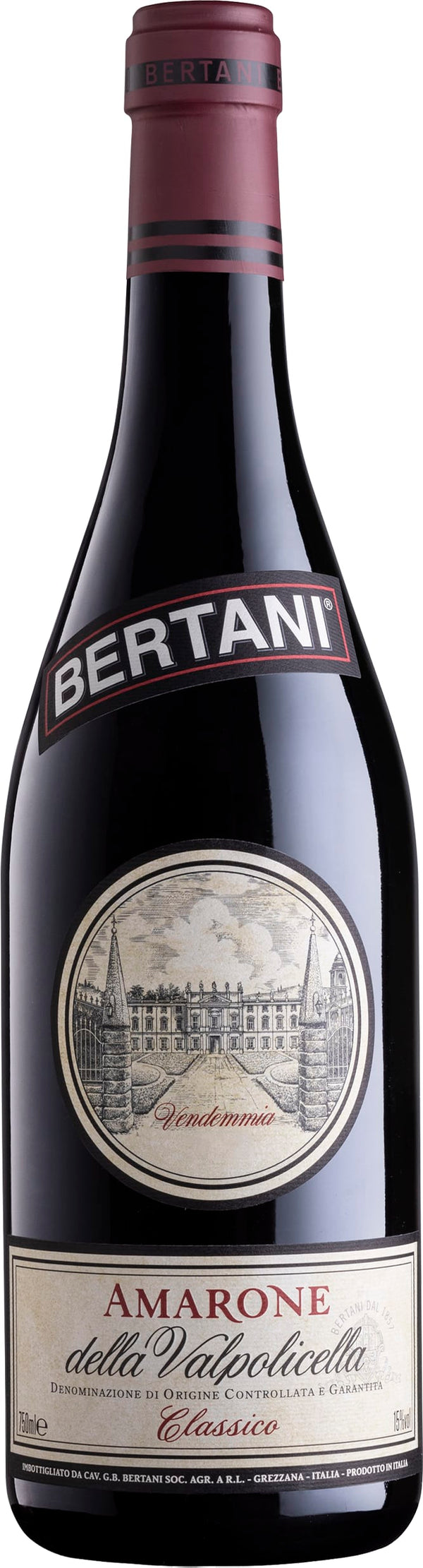 Amarone Cl Doc 04 Bertani 6x75cl - Just Wines 