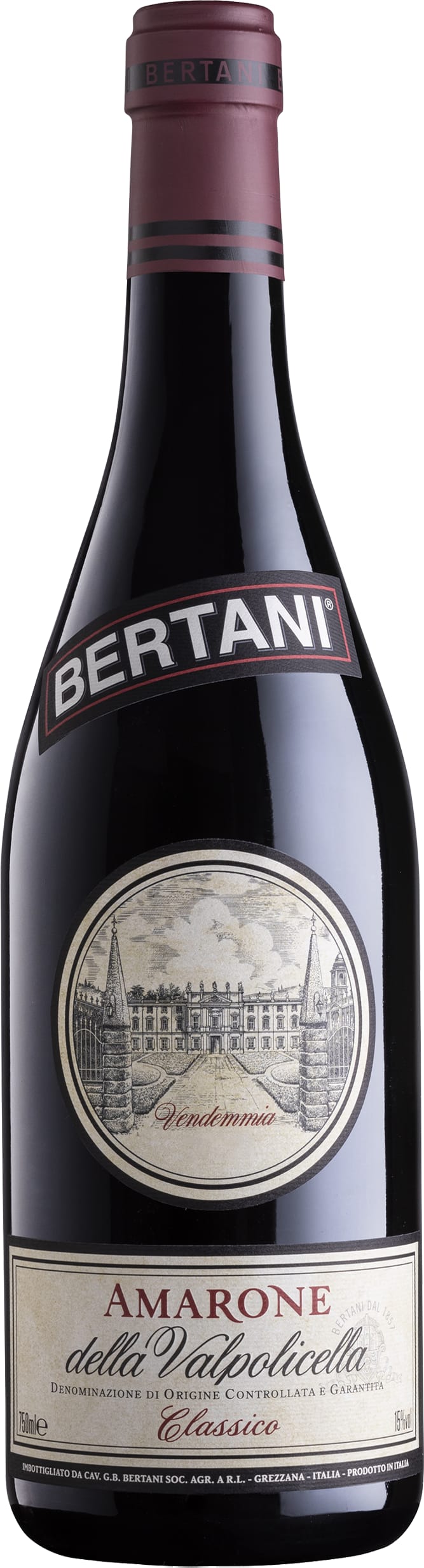 Bertani Amarone Classico DOCG 1980 75cl - Buy Bertani Wines from GREAT WINES DIRECT wine shop