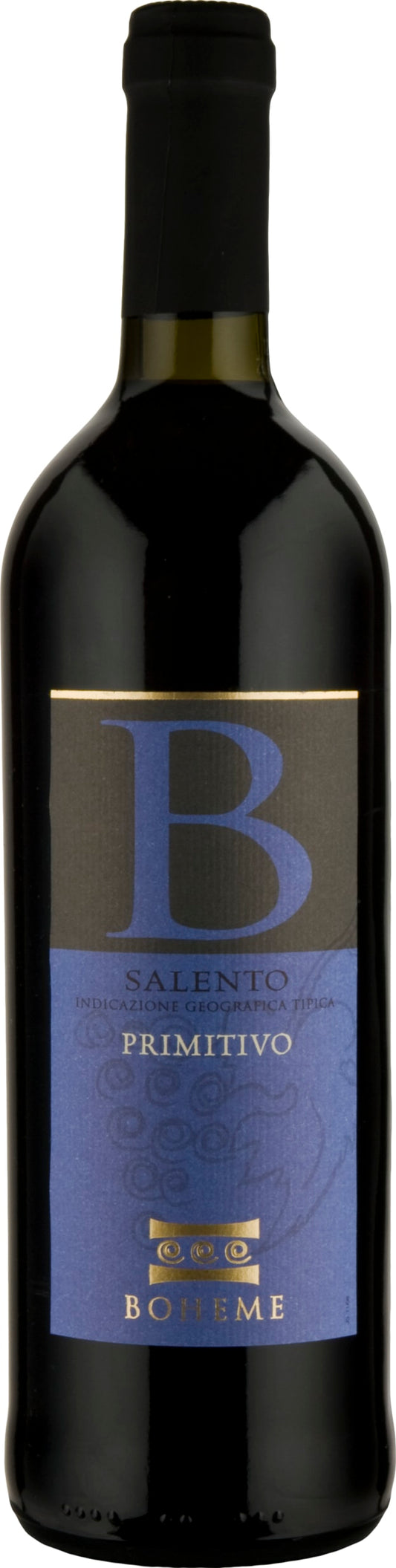 Boheme Primitivo Salento 2023 75cl - Buy Boheme Wines from GREAT WINES DIRECT wine shop