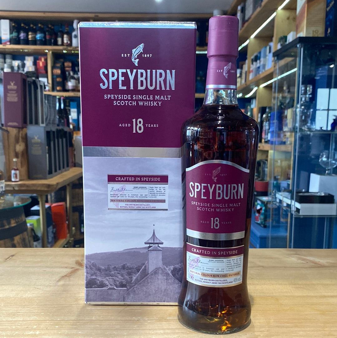 Speyburn Aged 18 Years 70cl 46% - Just Wines