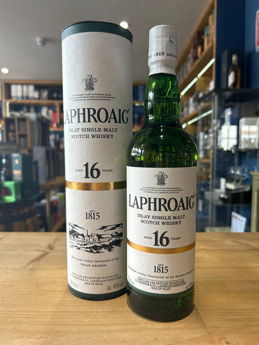 Laphroaig 16 Year Old 70cl 48% - Just Wines 