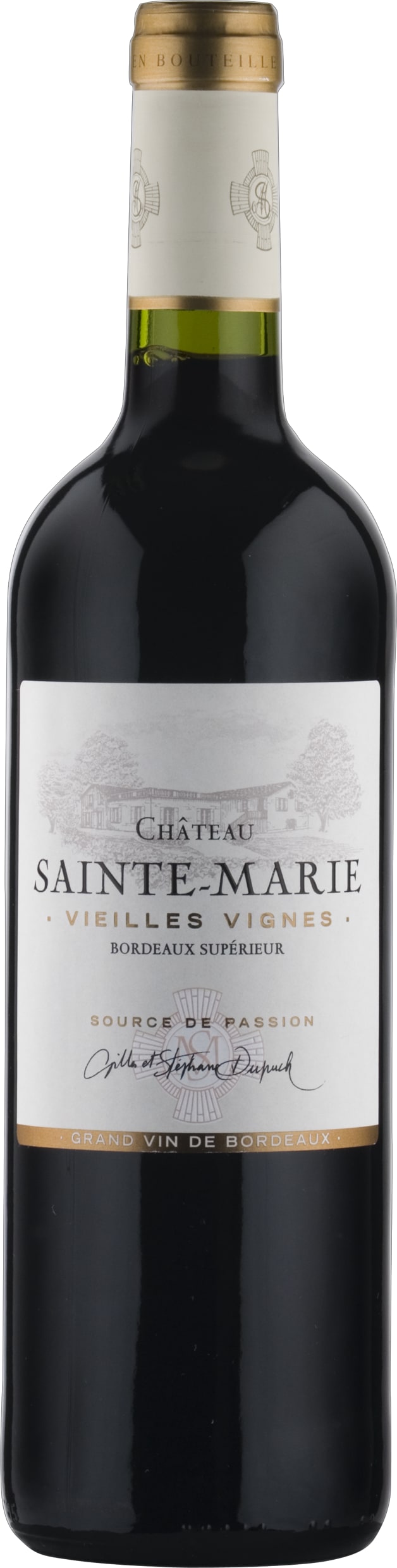 Chateau Sainte Marie Bordeaux Superieur 'Vieilles Vignes' 2022 75cl - Just Wines 