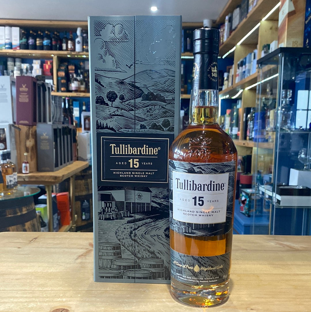 Tullibardine Aged 15 Years 70cl 43% - Just Wines 