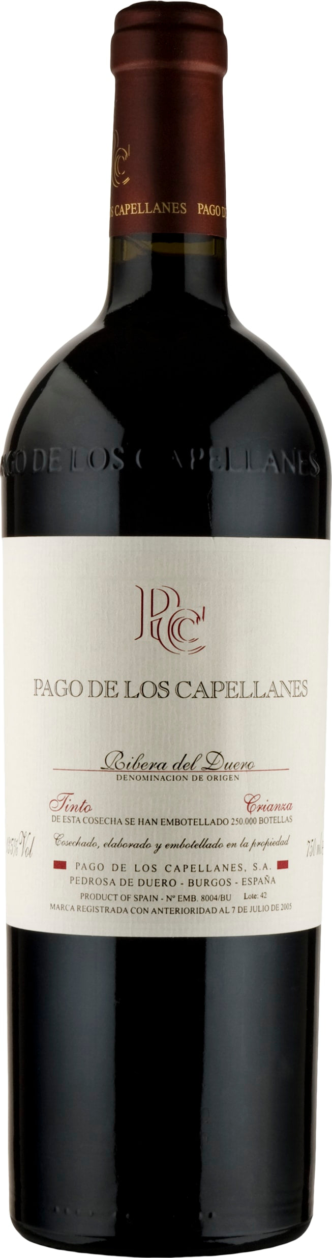 Pago de los Capellanes Ribera del Duero Crianza 2021 75cl - Just Wines 