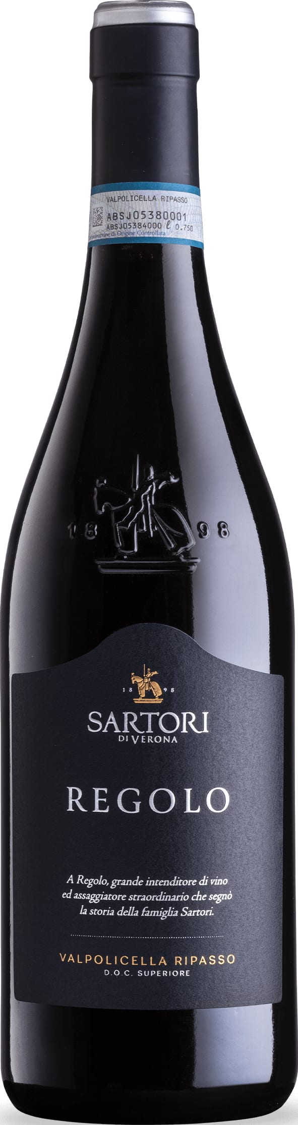 Sartori Regolo Valpolicella Superiore Ripasso 2021 75cl - Buy Sartori Wines from GREAT WINES DIRECT wine shop