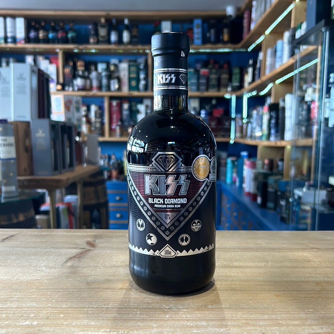 Kiss Black Diamond Rum 50cl 40% - Just Wines 