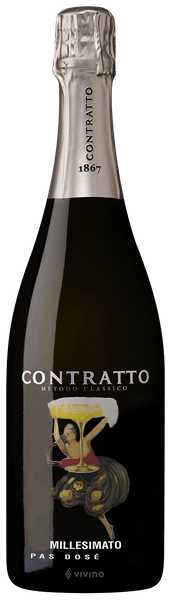 Contratto Millesimato Pas Dose 2019 6x75cl - Just Wines 