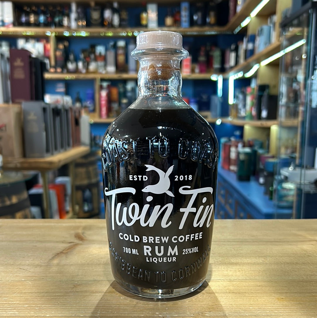 Twin Fin Cold Brew Coffee Rum Liqueur 70cl 25% - Just Wines 